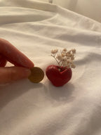 Mini vase en forme de cœur